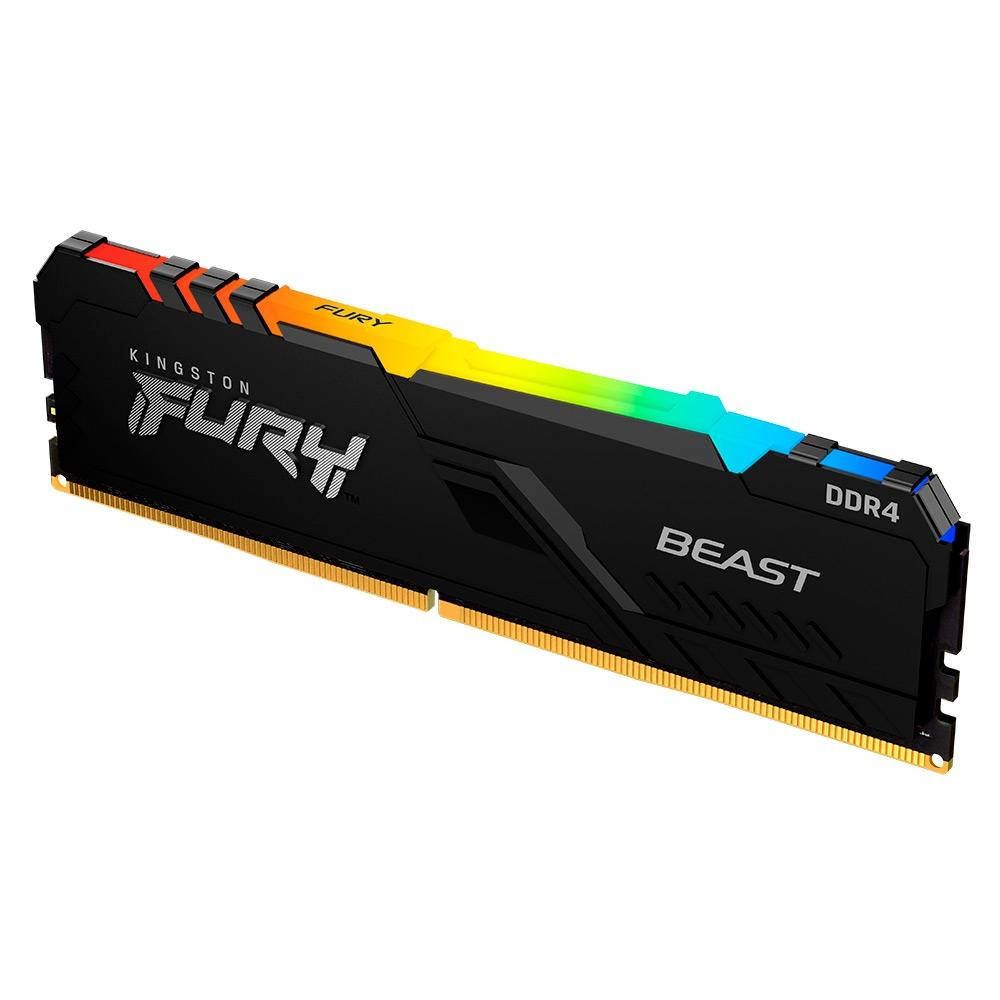 Memória RAM 8GB HyperX Fury DDR4 RGB 3200MHz | PC Builder